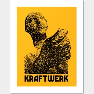 Kraftwerk Retro 80s Styled Tribute Fanart Design Posters and Art